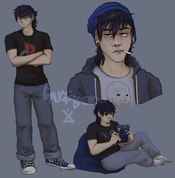 $80 (Front+Headshot+Added Figure+Shading)